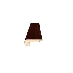 Acacia 0.45 in. Thick x 2 in. Width x 78 in. Length Overlap Stair Nose Molding by OptiWood