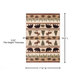 Cottage Adler Beige 7 ft. 10 in. x 10 ft. 6 in. Area Rug by United Weavers 19 Cottage Adler Beige 7 ft. 10 in. x 10 ft. 6 in. Area Rug by United Weavers -United Weavers shop beige united weavers area rugs 2055 40226 912 76 1000