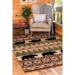 Cottage Faywood Beige 7 ft. 10 in. x 10 ft. 6 in. Area Rug by United Weavers -United Weavers shop beige united weavers area rugs 2055 40526 912 1d 1000