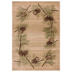 Cottage Farmington Beige 2 ft. 7 in. x 4 ft. 2 in. Area Rug by United Weavers