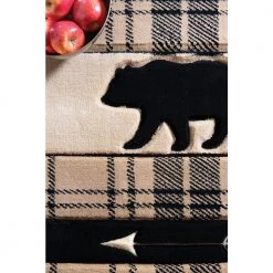 Cottage Tartan Bear Beige 7 ft. 10 in. x 10 ft. 6 in. Area Rug by United Weavers 17 Cottage Tartan Bear Beige 7 ft. 10 in. x 10 ft. 6 in. Area Rug by United Weavers -United Weavers shop beige united weavers area rugs 2055 41426 912 1f 1000