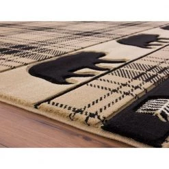 Cottage Tartan Bear Beige 7 ft. 10 in. x 10 ft. 6 in. Area Rug by United Weavers 18 Cottage Tartan Bear Beige 7 ft. 10 in. x 10 ft. 6 in. Area Rug by United Weavers -United Weavers shop beige united weavers area rugs 2055 41426 912 44 1000