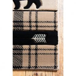 Cottage Tartan Bear Beige 7 ft. 10 in. x 10 ft. 6 in. Area Rug by United Weavers 15 Cottage Tartan Bear Beige 7 ft. 10 in. x 10 ft. 6 in. Area Rug by United Weavers -United Weavers shop beige united weavers area rugs 2055 41426 912 c3 1000