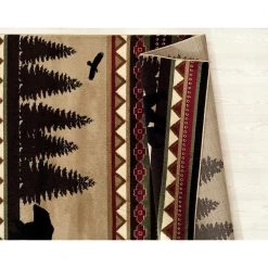 Woodside Bear Stride Beige 8 ft. x 11 ft. Oversize Area Rug by United Weavers 9 Woodside Bear Stride Beige 8 ft. x 11 ft. Oversize Area Rug by United Weavers -United Weavers shop beige united weavers area rugs 712 30426 912 66 1000