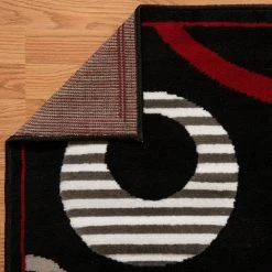 Hip Hop Black 8 ft. x 11 ft. Indoor Area Rug by United Weavers -United Weavers shop black united weavers area rugs 851 10470 912 40 1000