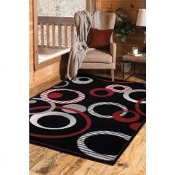 Hip Hop Black 8 ft. x 11 ft. Indoor Area Rug by United Weavers -United Weavers shop black united weavers area rugs 851 10470 912 c3 1000