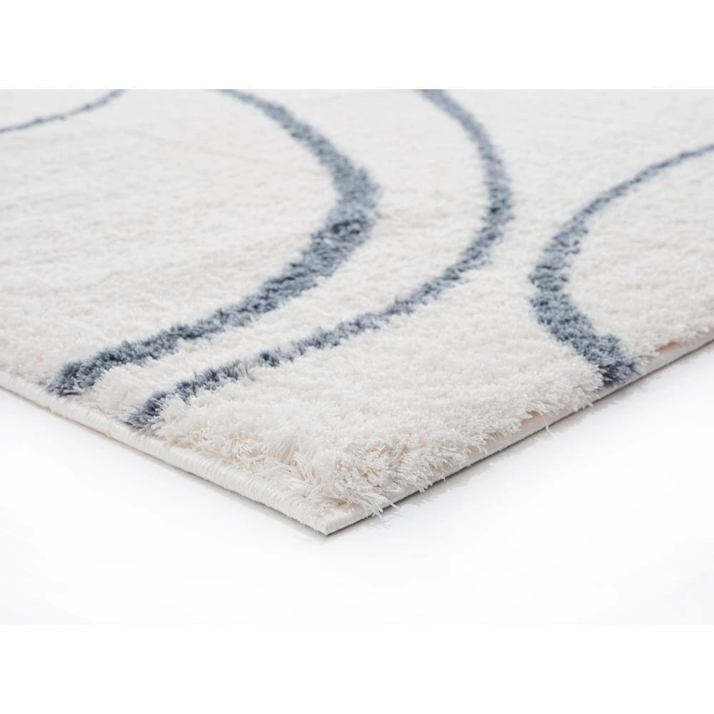 Tranquility Yasu Blue/Grey 7 ft. 10 in. x 7 ft. 10 in. Round Rug by United Weavers 5 Tranquility Yasu Blue/Grey 7 ft. 10 in. x 7 ft. 10 in. Round Rug by United Weavers - Image 3