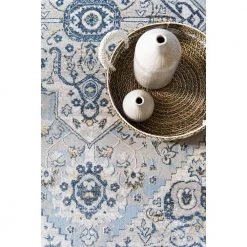 Veronica Adaleigh Blue/Grey 12 ft. 6 in. x 15 ft. Oversize Area Rug by United Weavers -United Weavers shop blue grey united weavers area rugs 2610 20067 1215 44 1000