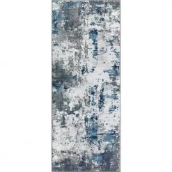 Volos Thalia Blue 2 ft. 7 in. x 7 ft. 2 in. Runner Rug by United Weavers