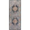 Volos Phaedra Blue 2 ft. 7 in. x 7 ft. 2 in. Runner Rug by United Weavers