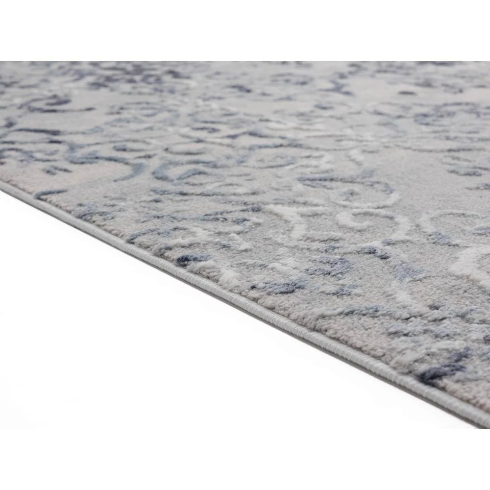 Cascades Marblemount Blue 9 ft. 10 in. x 13 ft. 2 in. Area Rug by United Weavers 6 Cascades Marblemount Blue 9 ft. 10 in. x 13 ft. 2 in. Area Rug by United Weavers - Image 4