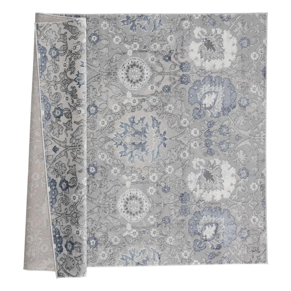 Cascades Olallie Blue 5 ft. 3 in. x 7 ft. 2 in. Area Rug by United Weavers 4 Cascades Olallie Blue 5 ft. 3 in. x 7 ft. 2 in. Area Rug by United Weavers - Image 2