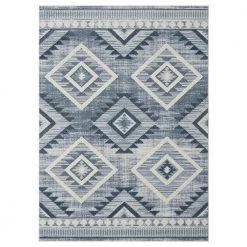 Santa Barbara Rose Garden Blue 12 ft. 6 in. x 15 ft. Area Rug by United Weavers