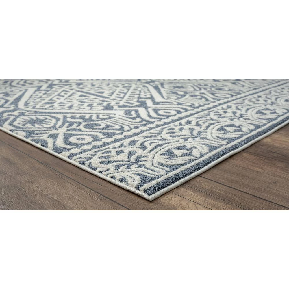 Santa Barbara Harbor Blue 12 ft. 6 in. x 15 ft. Area Rug by United Weavers 4 Santa Barbara Harbor Blue 12 ft. 6 in. x 15 ft. Area Rug by United Weavers - Image 2