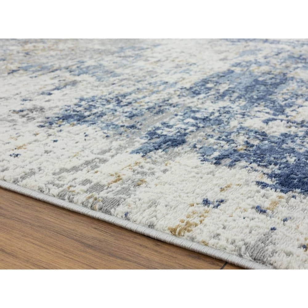 Eternity Elixir Blue 12 ft. 6 in. x 15 ft. Oversize Area Rug by United Weavers 7 Eternity Elixir Blue 12 ft. 6 in. x 15 ft. Oversize Area Rug by United Weavers - Image 5