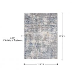 Austin Elegance Blue 12 ft. 6 in. x 15 ft. Oversize Area Rug by United Weavers -United Weavers shop blue united weavers area rugs 4540 20160 1215 76 1000