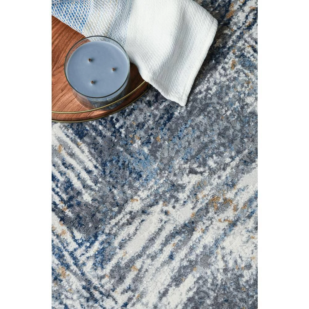 Austin Archer Blue 12 ft. 6 in. x 15 ft. Oversize Area Rug by United Weavers 9 Austin Archer Blue 12 ft. 6 in. x 15 ft. Oversize Area Rug by United Weavers - Image 7