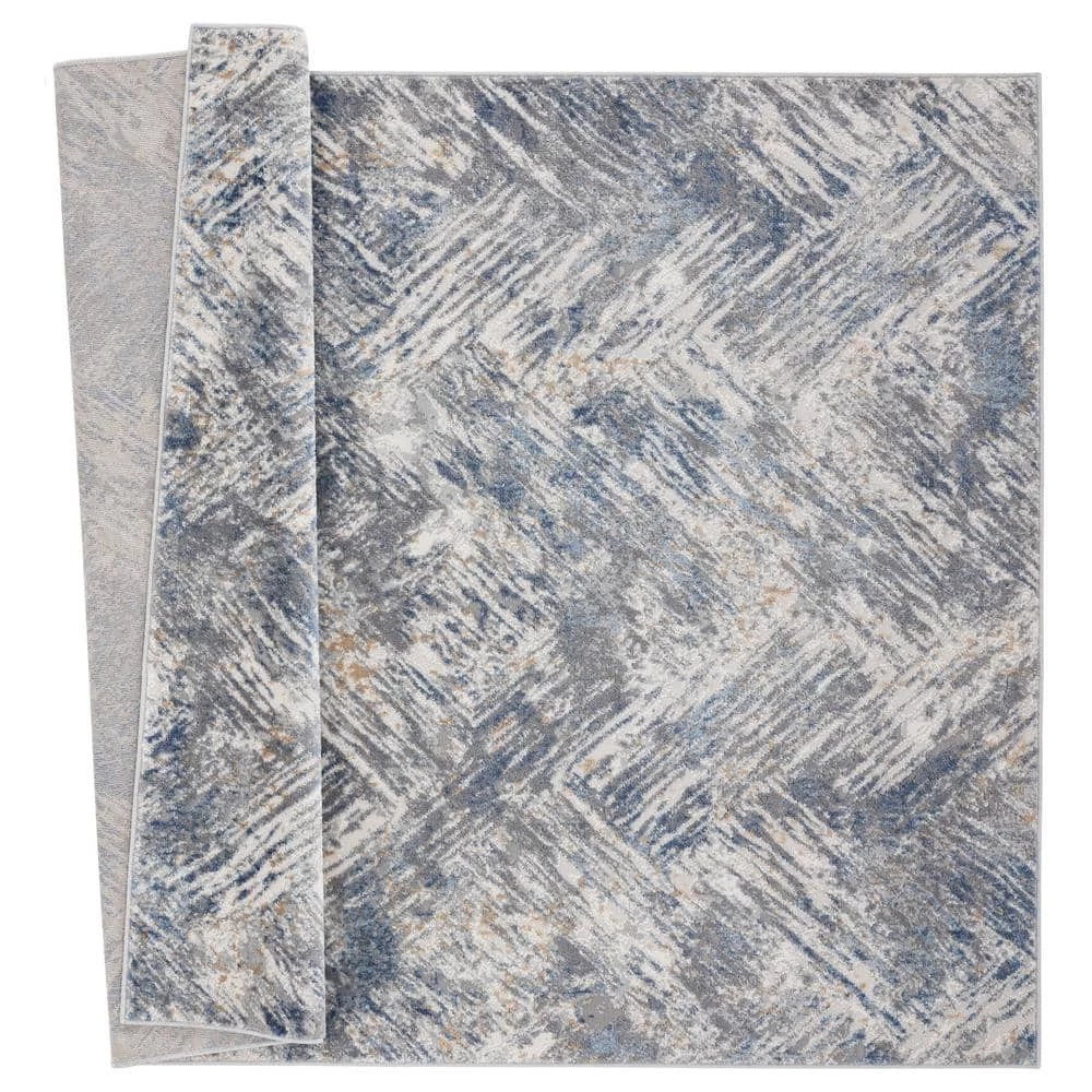 Austin Archer Blue 12 ft. 6 in. x 15 ft. Oversize Area Rug by United Weavers 5 Austin Archer Blue 12 ft. 6 in. x 15 ft. Oversize Area Rug by United Weavers - Image 3