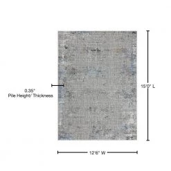 Austin Devine Blue 12 ft. 6 in. x 15 ft. Oversize Area Rug by United Weavers 20 Austin Devine Blue 12 ft. 6 in. x 15 ft. Oversize Area Rug by United Weavers -United Weavers shop blue united weavers area rugs 4540 20660 1215 76 1000