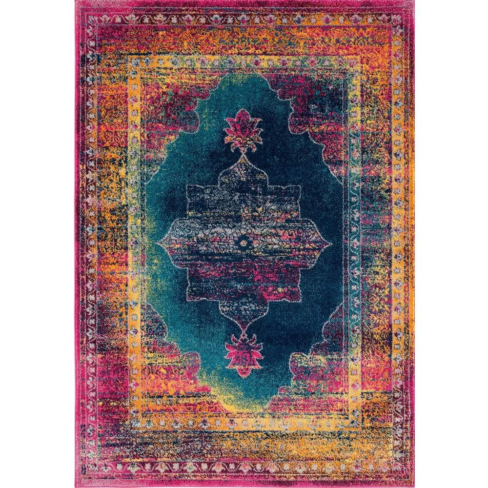 Abigail Cosimia Blue Rug 12 ft. 6 in. x 15 ft. Area Rug by United Weavers 3 Abigail Cosimia Blue Rug 12 ft. 6 in. x 15 ft. Area Rug by United Weavers