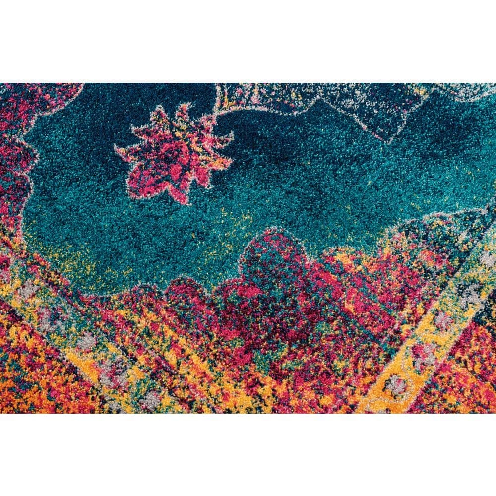 Abigail Cosimia Blue Rug 12 ft. 6 in. x 15 ft. Area Rug by United Weavers 6 Abigail Cosimia Blue Rug 12 ft. 6 in. x 15 ft. Area Rug by United Weavers - Image 4