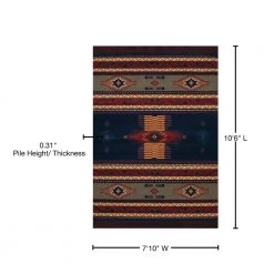 Manhattan Phoenix Navy 7 ft. 10 in. x 10 ft. 6 in. Area Rug by United Weavers 7 Manhattan Phoenix Navy 7 ft. 10 in. x 10 ft. 6 in. Area Rug by United Weavers -United Weavers shop blue united weavers area rugs 940 36064 912 76 1000