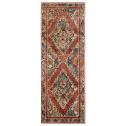 Marrakesh Dame Brick 2 ft. 7 in. x 7 ft. 2 in. Runner Rug by United Weavers