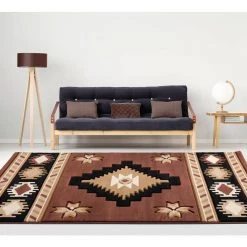 Bristol Caliente Brown 7 ft. 10 in. x 10 ft. 6 in. Area Rug by United Weavers -United Weavers shop brown united weavers area rugs 2050 10450 912 31 1000