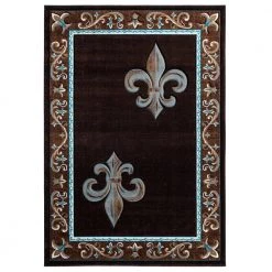 Bristol Lilium Brown 7 ft. 10 in. x 10 ft. 6 in. Area Rug by United Weavers