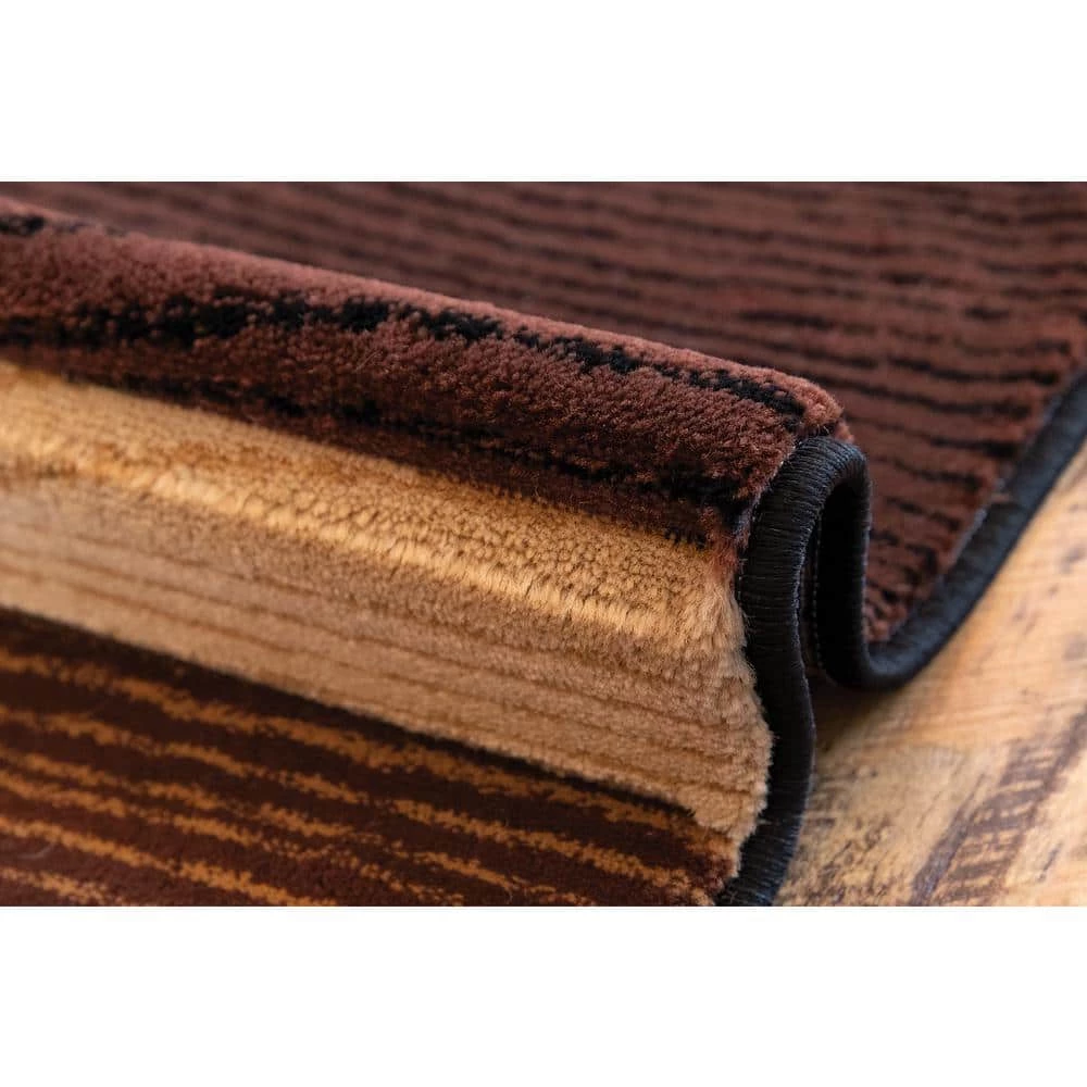 Cottage Deering Brown 2 ft. 7 in. x 4 ft. 2 in. Area Rug by United Weavers 4 Cottage Deering Brown 2 ft. 7 in. x 4 ft. 2 in. Area Rug by United Weavers - Image 2