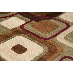 Studio Modem Brown 5 ft. x 7 ft. Indoor Area Rug by United Weavers -United Weavers shop brown united weavers area rugs 710 00350 58 4f 1000