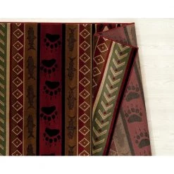 Woodside Huntsman Trail Brown 8 ft. x 11 ft. Oversize Area Rug by United Weavers -United Weavers shop brown united weavers area rugs 712 30750 912 66 1000