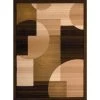 Dallas Zoom Zoom Brown Runner Rug 2'3 X 7'2" by United Weavers