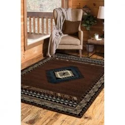 Tuscan Brown 5 ft. x 7 ft. Area Rug by United Weavers -United Weavers shop brown united weavers area rugs 940 27050 58 31 1000