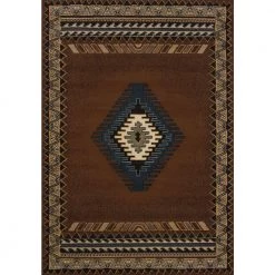 Tuscan Brown 5 ft. x 7 ft. Area Rug by United Weavers