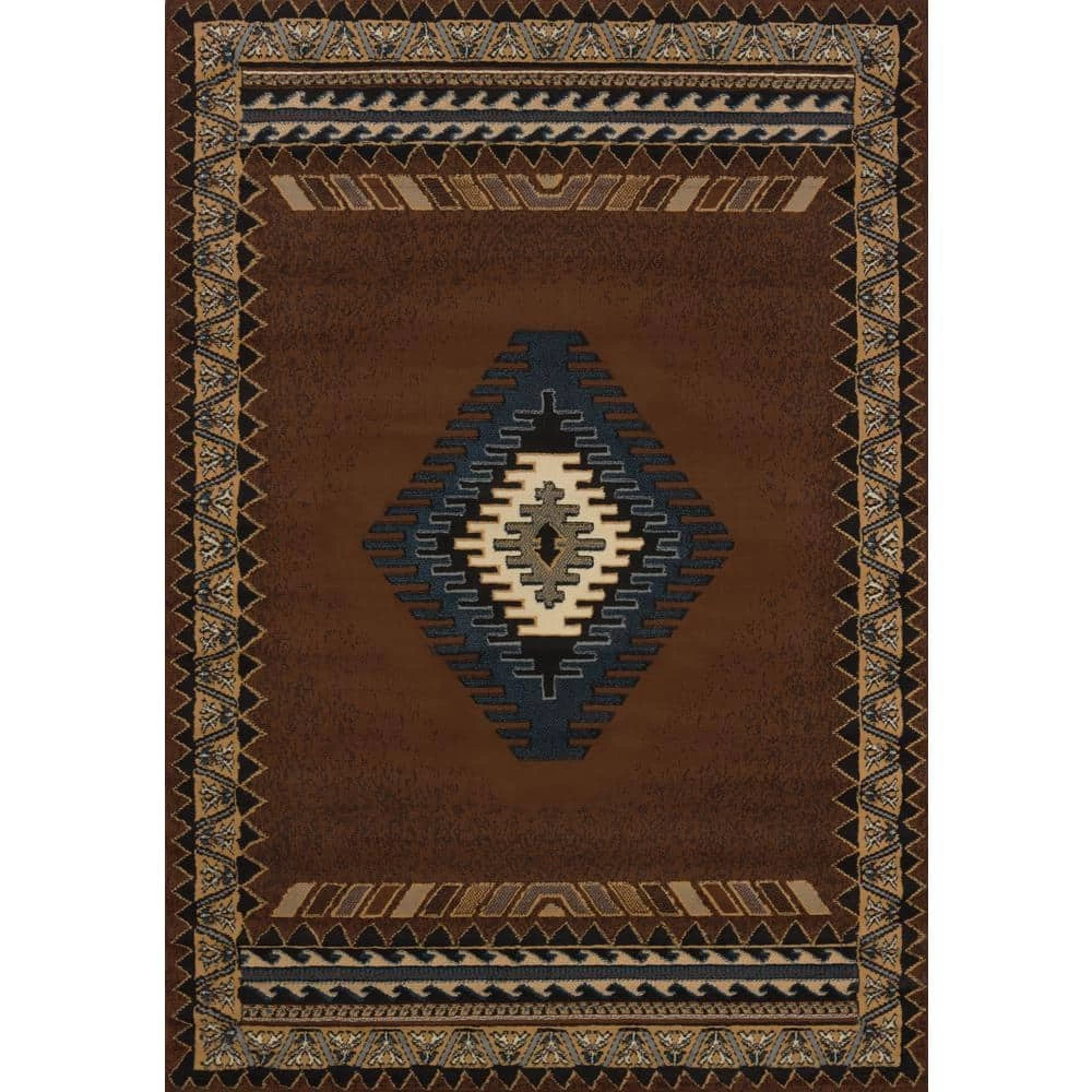 Tuscan Brown 8 ft. x 11 ft. Area Rug by United Weavers 3 Tuscan Brown 8 ft. x 11 ft. Area Rug by United Weavers