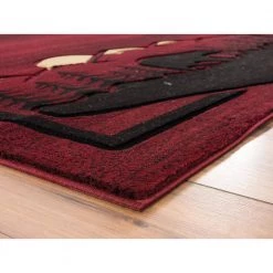 Cottage Treetops Burgundy 7 ft. 10 in. x 10 ft. 6 in. Area Rug by United Weavers -United Weavers shop burgundy united weavers area rugs 2055 41234 912 4f 1000