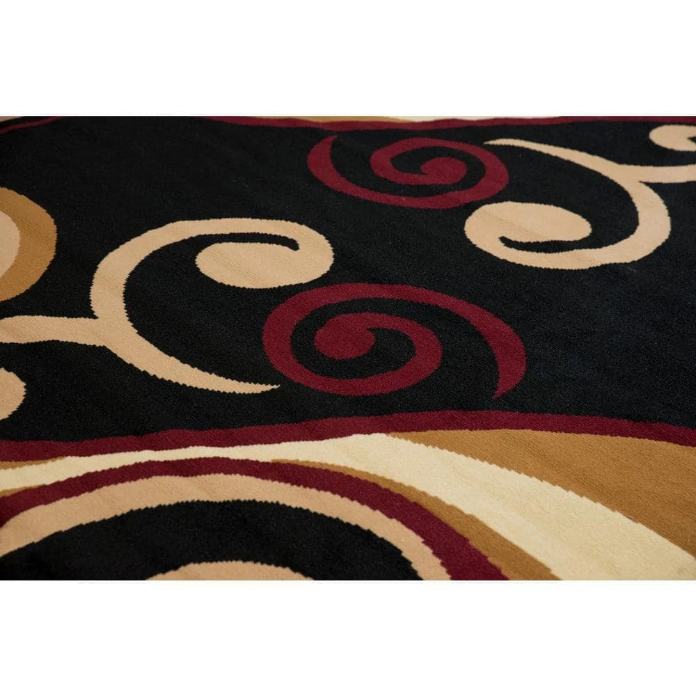Dallas Billow Burgundy Runner Rug 2'3 X 7'2" by United Weavers 7 Dallas Billow Burgundy Runner Rug 2'3 X 7'2" by United Weavers - Image 5