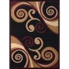 Dallas Billow Burgundy Runner Rug 2'3 X 7'2" by United Weavers