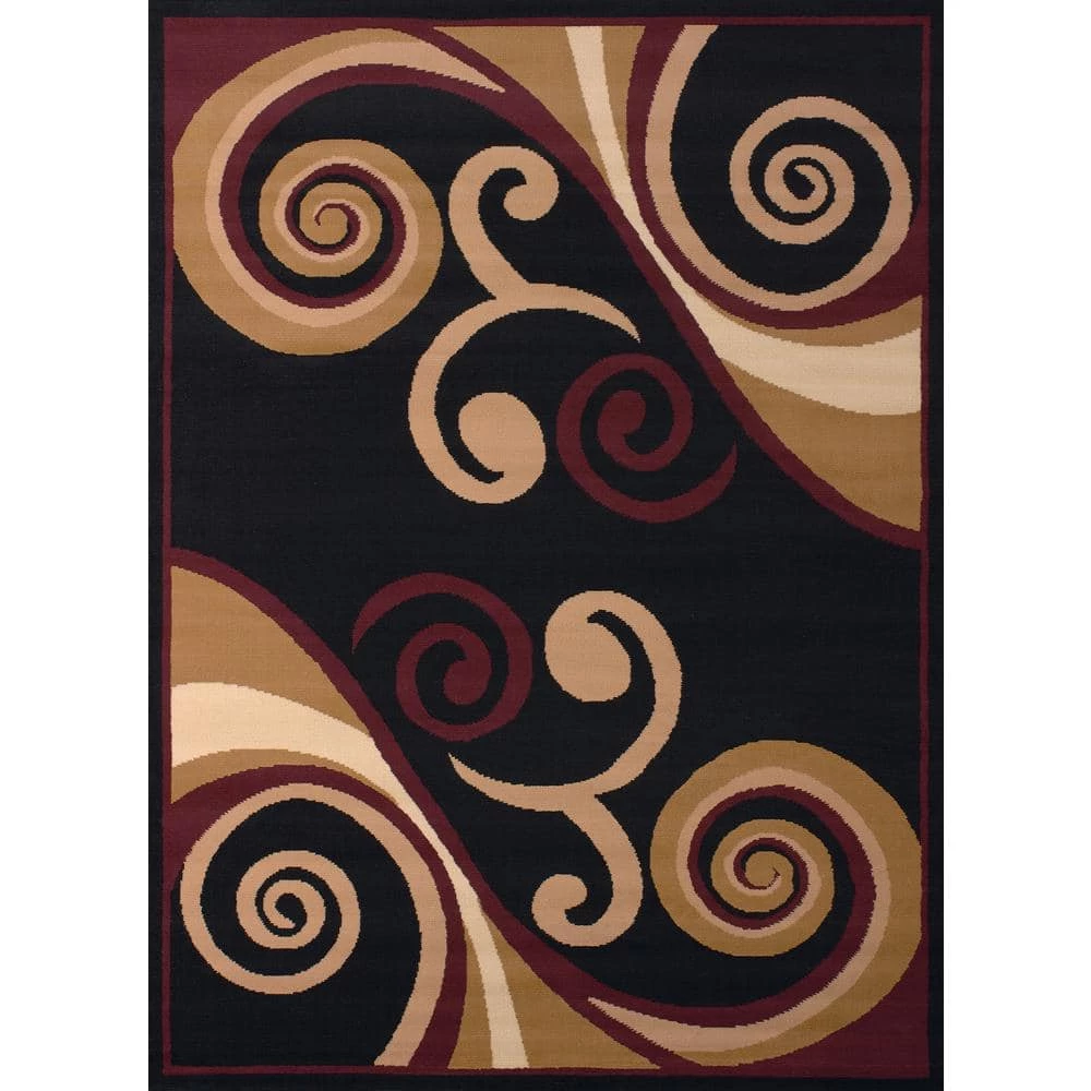 Dallas Billow Burgundy Runner Rug 2'3 X 7'2" by United Weavers 3 Dallas Billow Burgundy Runner Rug 2'3 X 7'2" by United Weavers