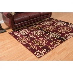 Countess Burgundy 8 ft. x 11 ft. Indoor Area Rug by United Weavers 17 Countess Burgundy 8 ft. x 11 ft. Indoor Area Rug by United Weavers -United Weavers shop burgundy united weavers area rugs 851 10734 912 31 1000