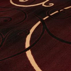 Dallas Bangles Burgundy 5 ft. x 7 ft. Indoor Area Rug by United Weavers 15 Dallas Bangles Burgundy 5 ft. x 7 ft. Indoor Area Rug by United Weavers -United Weavers shop burgundy united weavers area rugs 851 10934 58 4f 1000