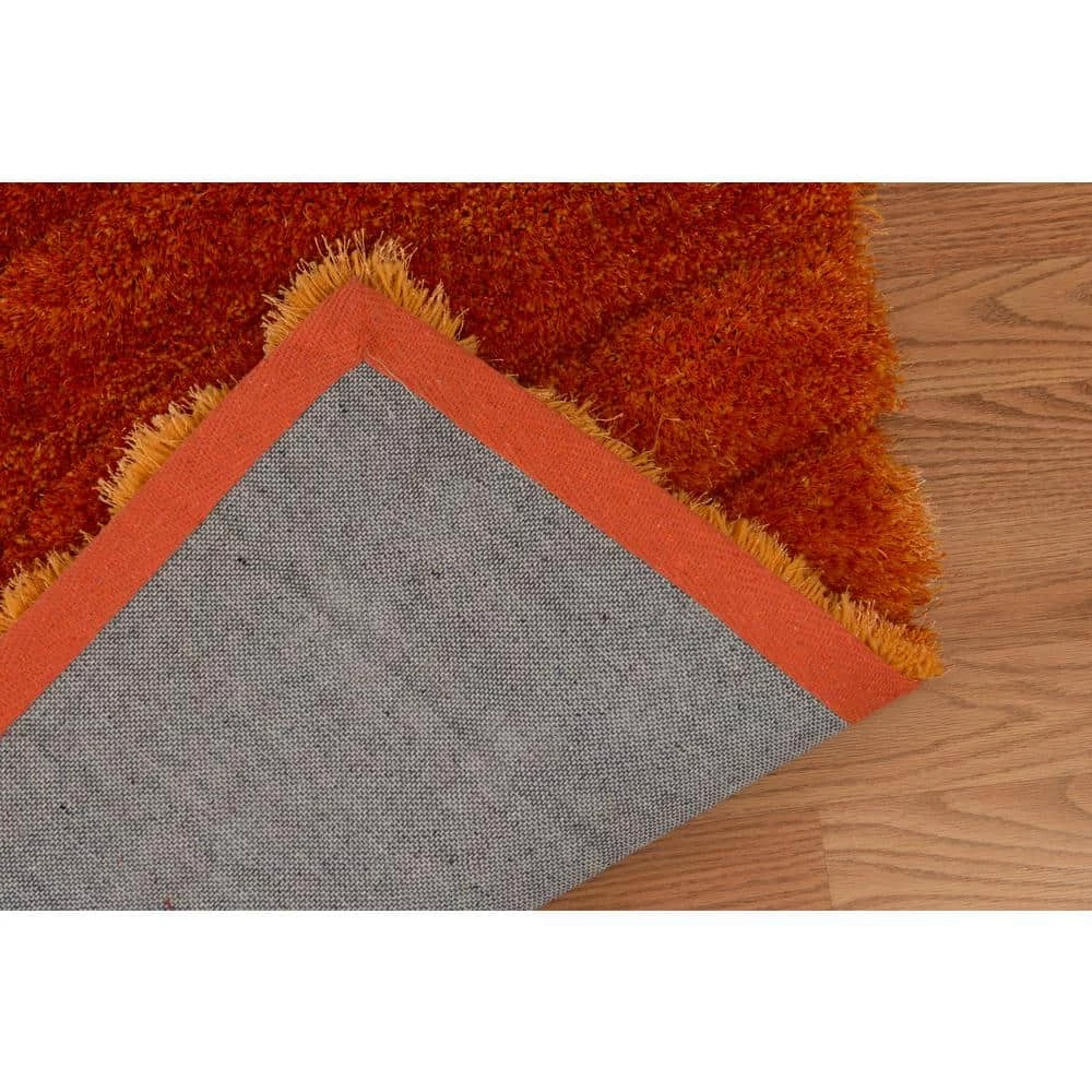 Finesse Allure Burnt Orange 5 ft. 3 in. x 7 ft. 2 in. Area Rug by United Weavers 5 Finesse Allure Burnt Orange 5 ft. 3 in. x 7 ft. 2 in. Area Rug by United Weavers - Image 3