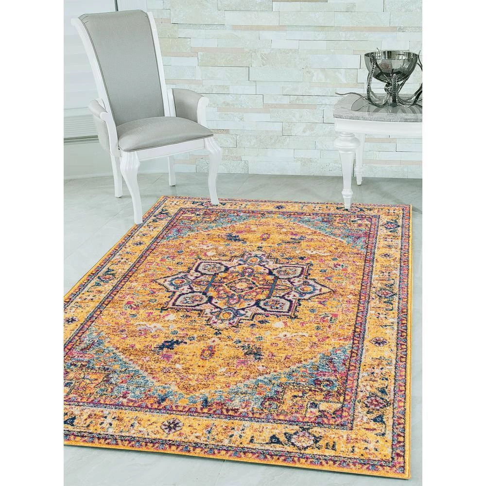 Abigail Zaylee Burnt Orange 13 ft. x 15 ft. Oversize Rug by United Weavers 7 Abigail Zaylee Burnt Orange 13 ft. x 15 ft. Oversize Rug by United Weavers - Image 5