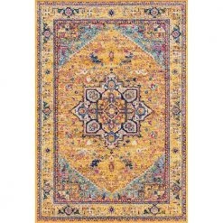 Abigail Zaylee Burnt Orange 13 ft. x 15 ft. Oversize Rug by United Weavers