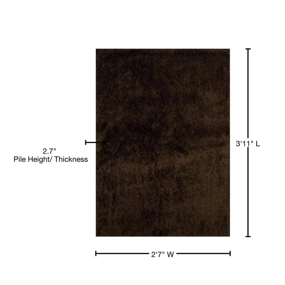 Bliss Lurleen Chocolate 3 ft. x 4 ft. Area Rug by United Weavers 8 Bliss Lurleen Chocolate 3 ft. x 4 ft. Area Rug by United Weavers - Image 6