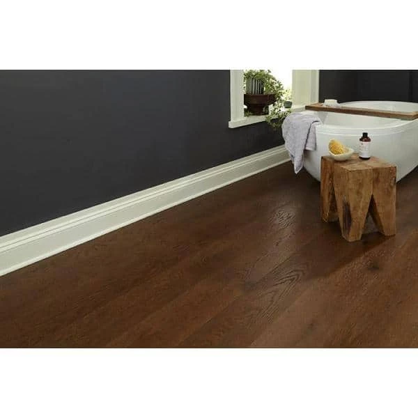 7.48 in. W Cognac Engineered Oak Waterproof Wide Plank Hardwood Flooring (17.47 sq. ft./case) by OptiWood 4 7.48 in. W Cognac Engineered Oak Waterproof Wide Plank Hardwood Flooring (17.47 sq. ft./case) by OptiWood - Image 2