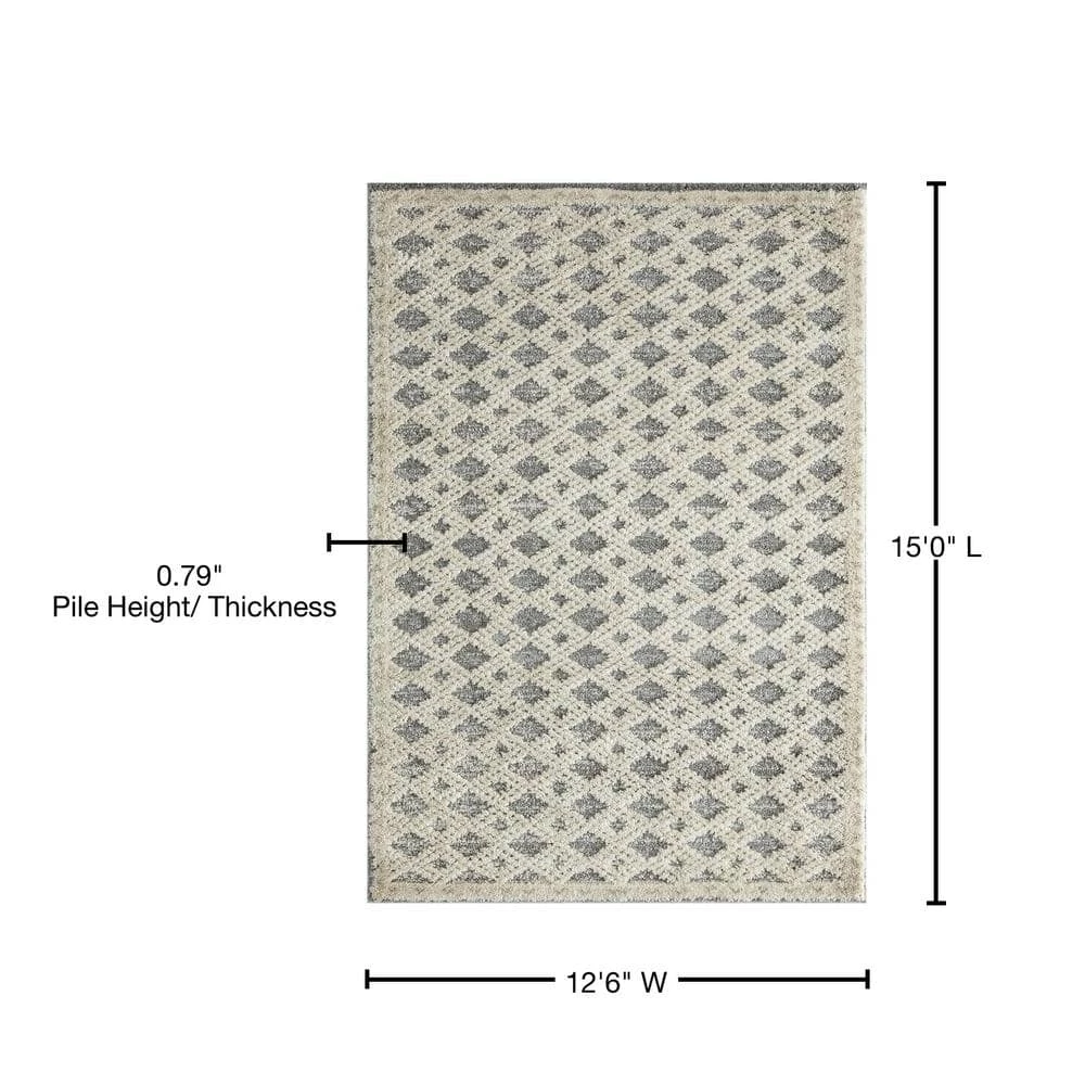 Garfield Sensual Cream 12 ft. 6 in. x 15 ft. Area Rug by United Weavers 8 Garfield Sensual Cream 12 ft. 6 in. x 15 ft. Area Rug by United Weavers - Image 6