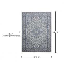 Clairmont Zawiya Cream 12 ft. 6 in. x 15 ft. Area Rug by United Weavers -United Weavers shop cream united weavers area rugs 4000 40190 1215 76 1000