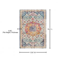 Abigail Camari Cream 13 ft. x 15 ft. Oversize Rug by United Weavers -United Weavers shop cream united weavers area rugs 713 20190 1215 76 1000